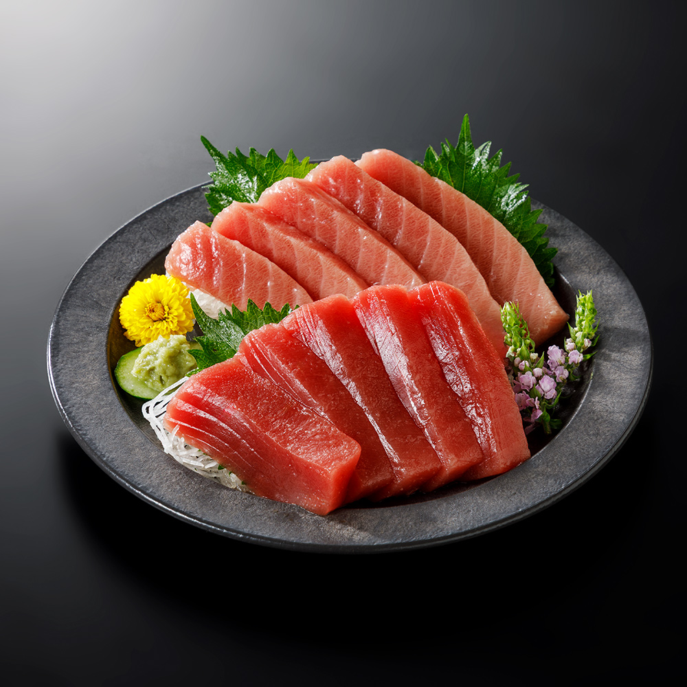 ≪通常お届け≫ 豊洲市場 マルナカ厳選 本まぐろ詰め合わせ 2種 魚 海産 生鮮品 海産物 FJ1203