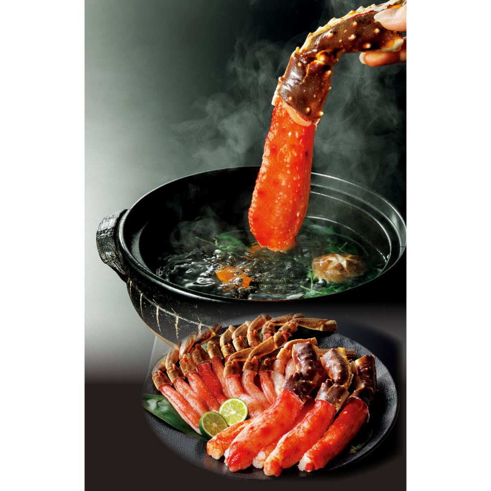 生ズワイガニ&生タラバガニのしゃぶしゃぶセット 魚 海産 生鮮品 海産物 FJ1223