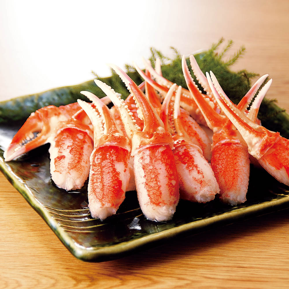 ボイルずわいがに 二本爪ポーション (1kg) カニ 魚 海産物 FJ1236