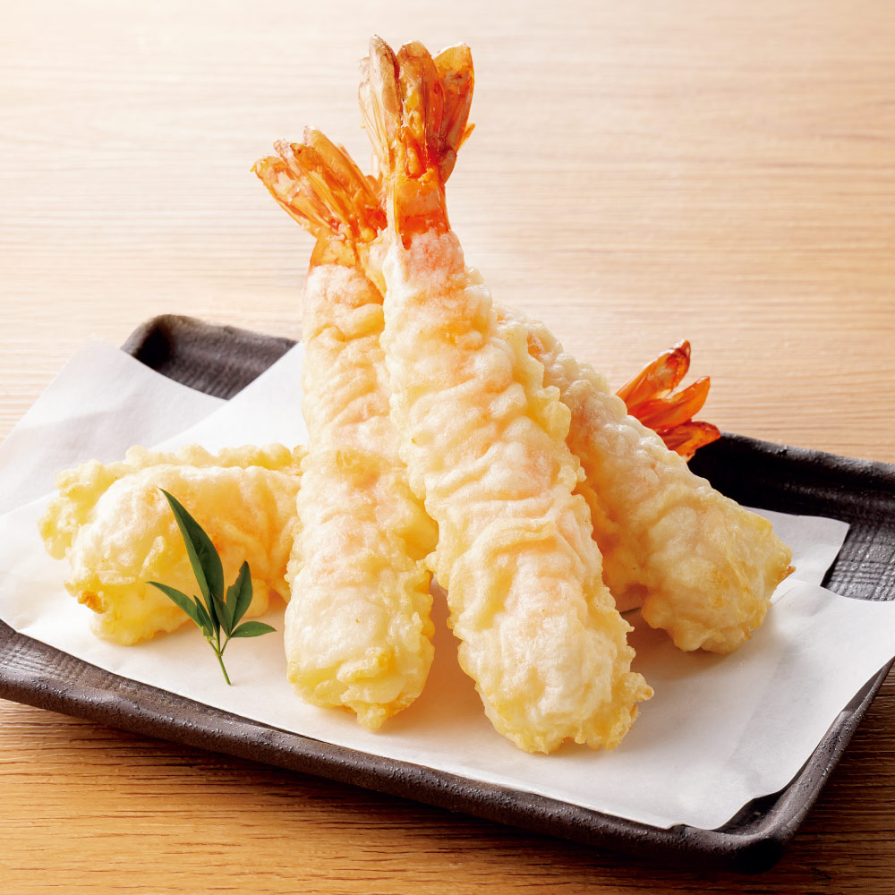 バイヤーこだわり レンジで簡単大きな海老天ぷら 4本 和惣菜 お惣菜 FJ1519