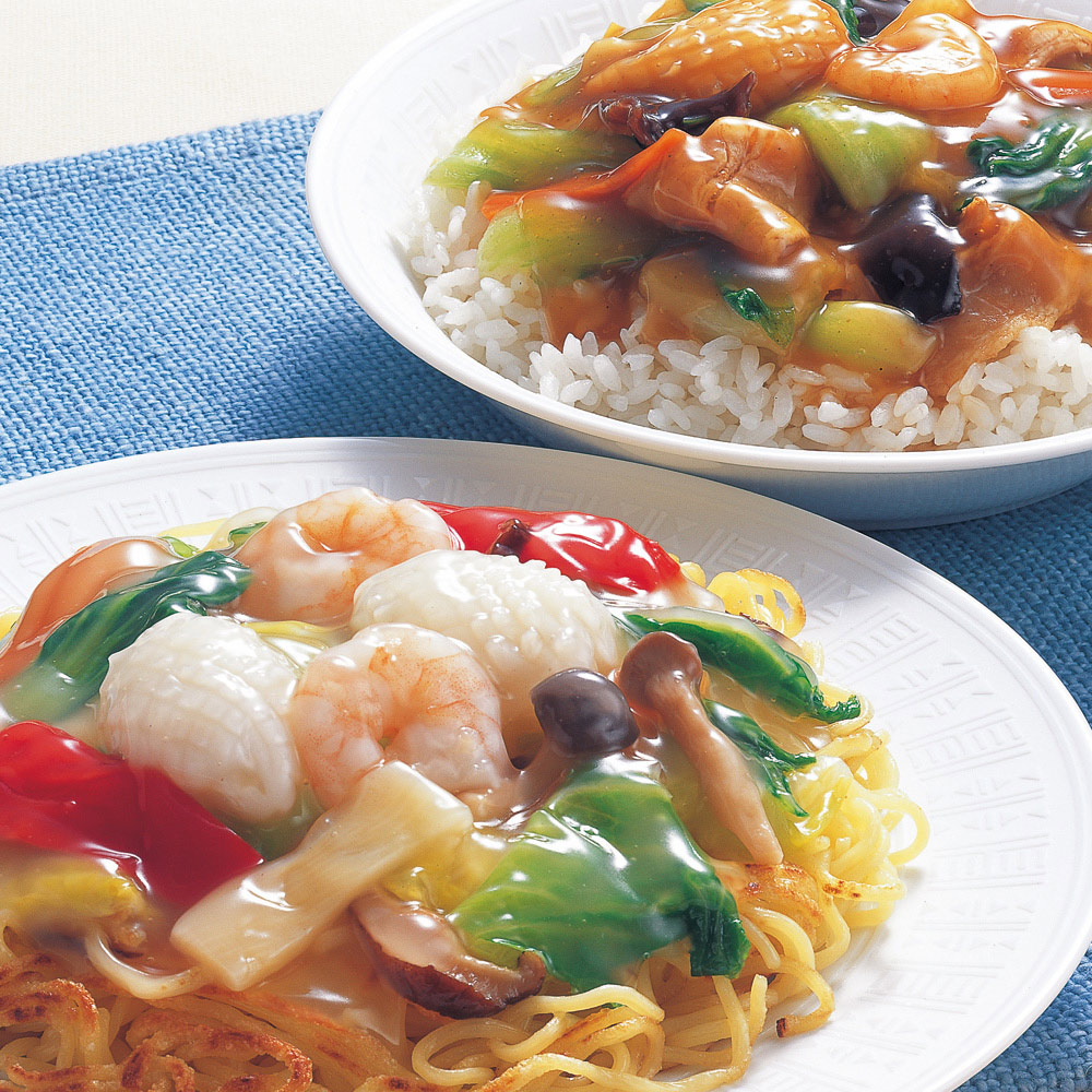 「青山シャンウェイ」監修 海鮮と野菜の中華丼の素 【塩味5袋・醤油味5袋】 中華惣菜 お惣菜 FJ1631