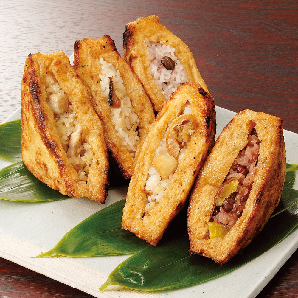 「加賀守岡屋」元祖焼きいなり（5種×2袋 計10袋） 冷凍 冷凍食品 いなり いなり寿司 レンジ 稲荷 惣菜 焼きいなり いなりずし 冷凍保存 和惣菜 お惣菜 FJ1701