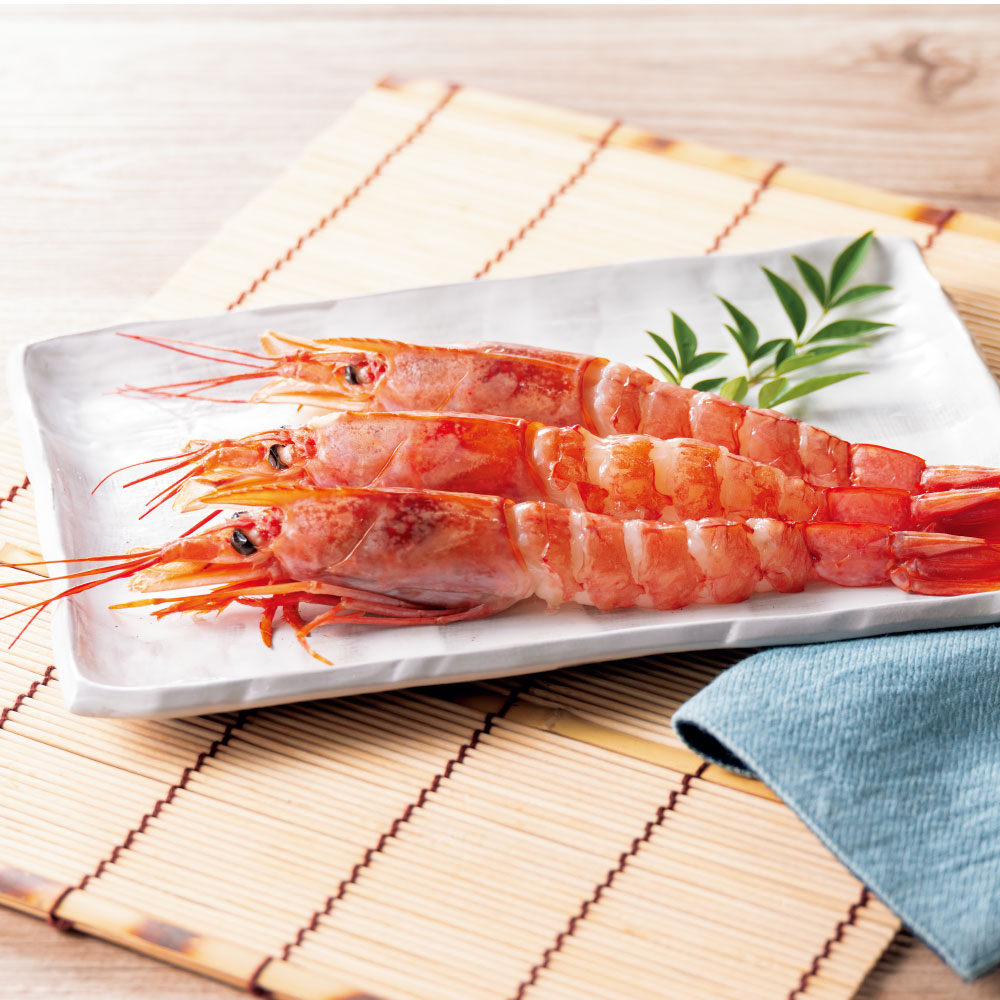 特大サイズ!お刺身用赤えび L1サイズ 1kg 魚 海産 生鮮品 海産物 FJ1907