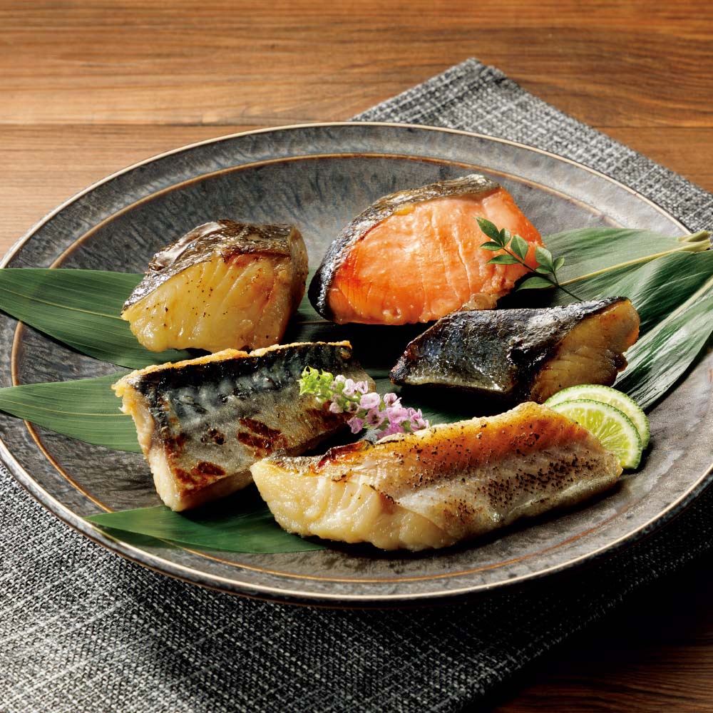 訳あり西京漬け切身5種詰合せ 400g×4パック 計1.6kg 魚 海産 生鮮品 海産物 FJ1911