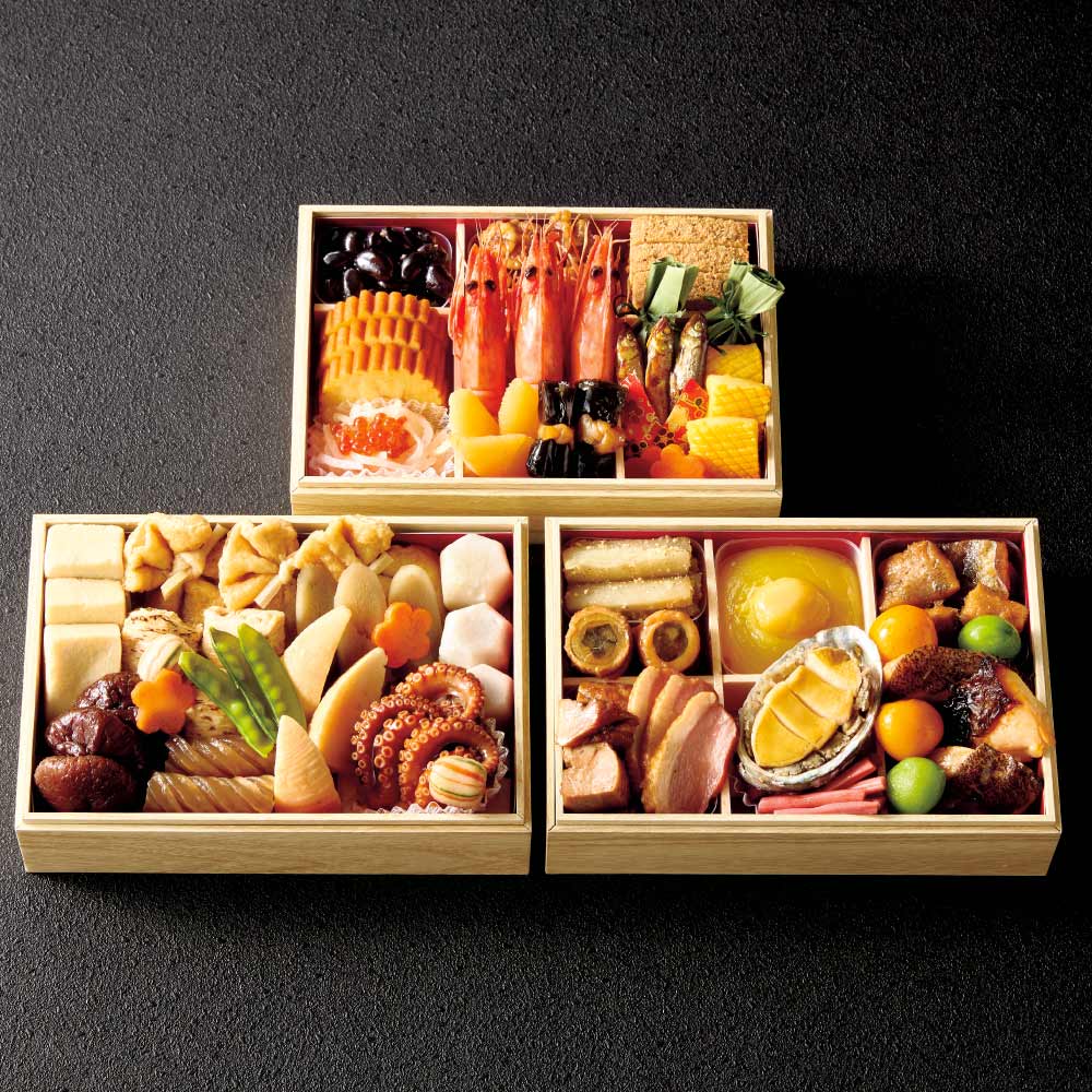 たん熊北店」和暖お煮しめおせち三段重【約3～4人前】（監修） 通販