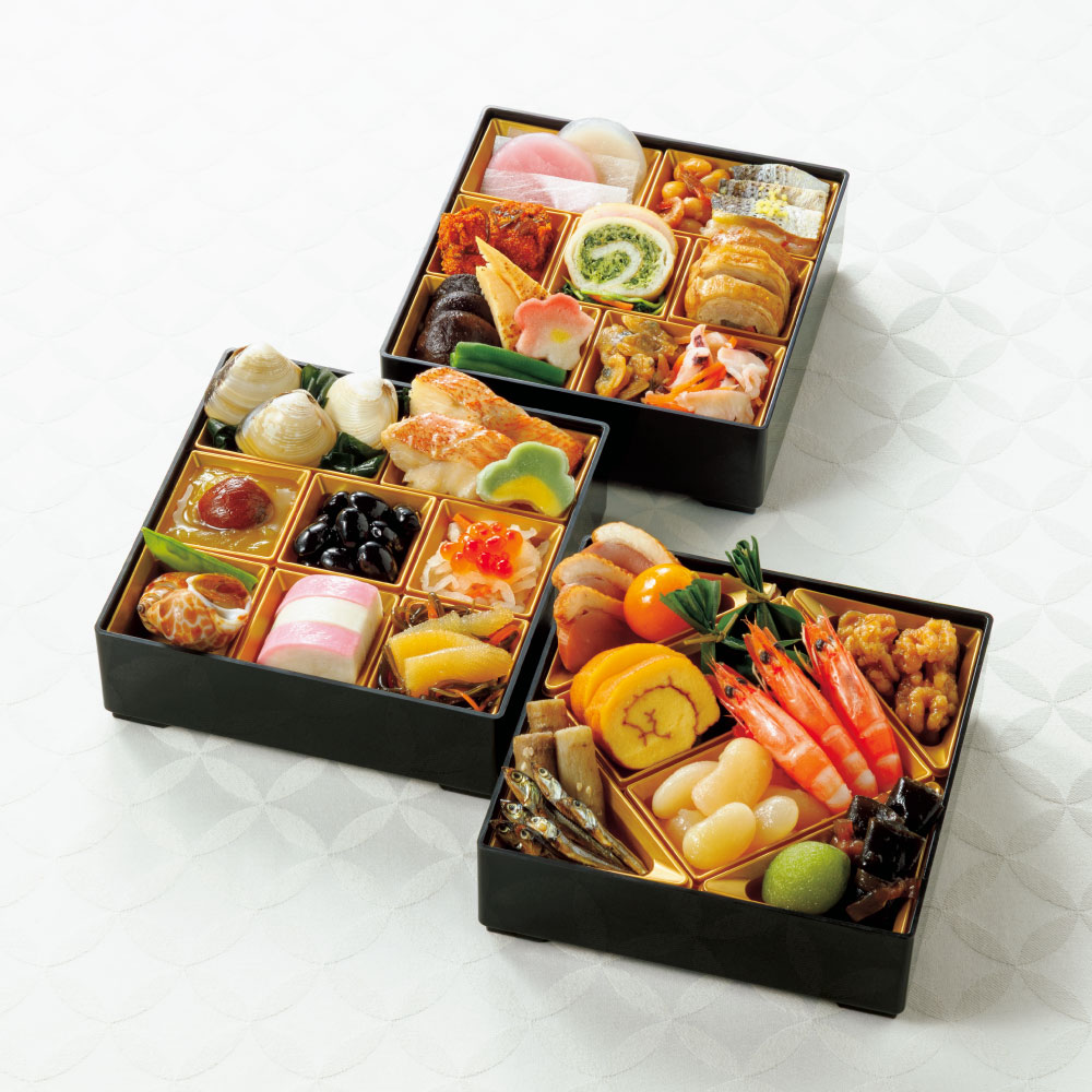 「北大路銀座本店」 慶花和風おせち三段重【約2-3人前】(監修) おせち 2026 おせち料理 お惣菜 FK8740