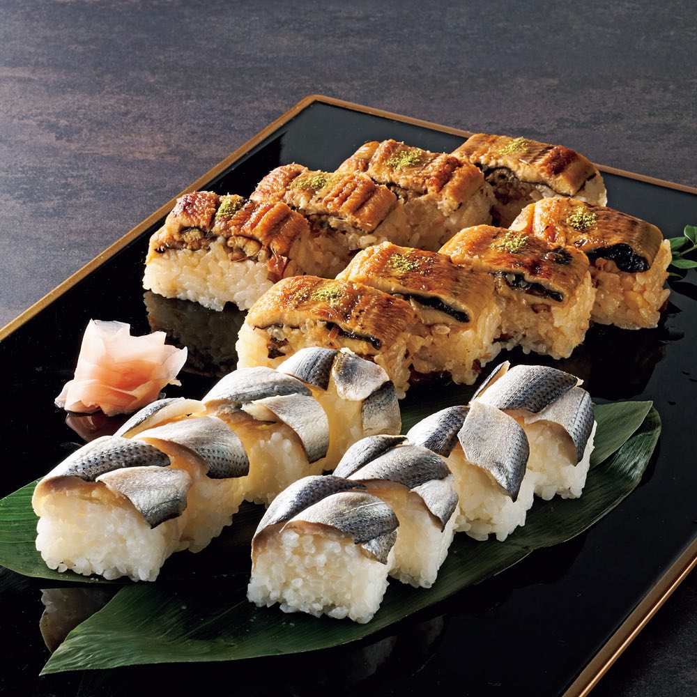 「銀座久兵衛」 穴子棒寿司・小肌小袖寿司セット  和惣菜 お惣菜 FK8801