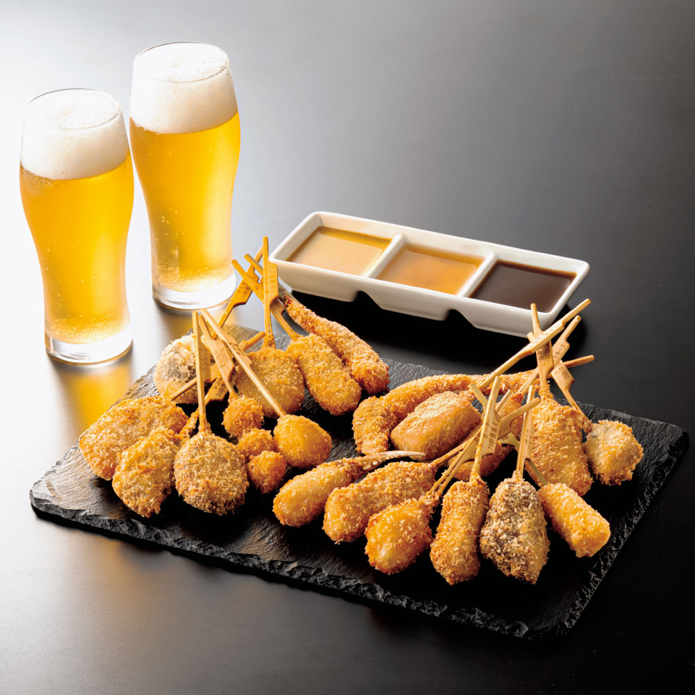 「神戸 串乃家」迎春串揚げセット 亀42串(20種)〈通常お届け〉 お惣菜 FK8819