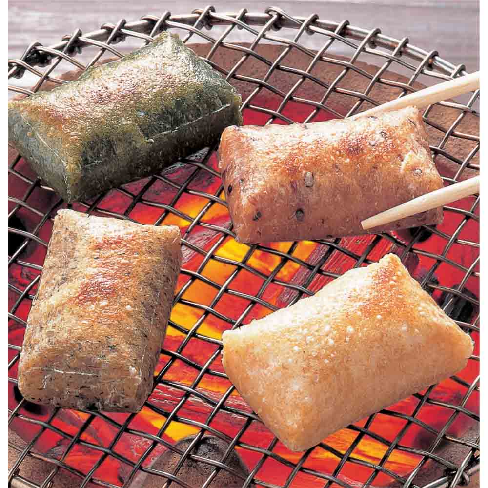 秋田産玄米の玄米もち詰合せ （2種詰め合わせ 計8袋） 保存食 非常食 FK8913