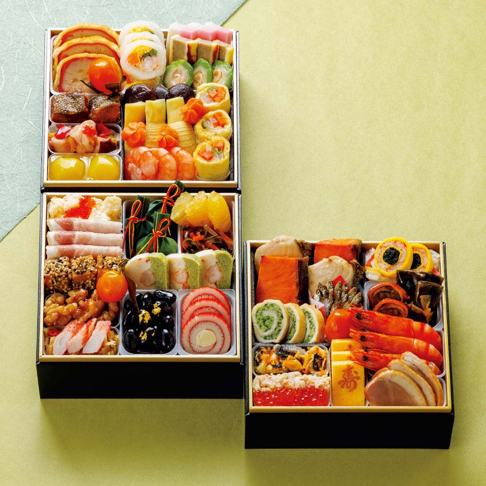 京・料亭「わらびの里」 料亭のおせち三段重【約3人前】 おせち お惣菜 FK9626