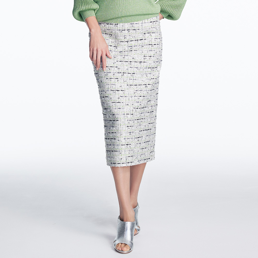 イタリア素材 スパンコールツイードスカート 通販 - ディノス 