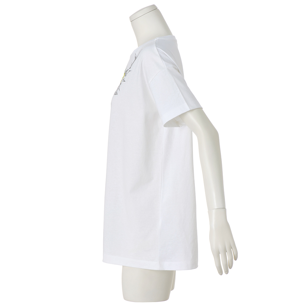 ボタニカル柄 ビッグTシャツ トップス プリント 柄トップス 378901 ボタニカル柄 ビッグTシャツ ディノスANAmall店