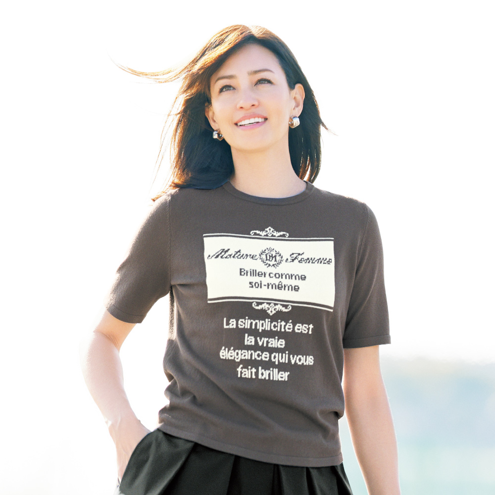 ロゴジャカードプルオーバー ニットセーター ニット セーター 383402