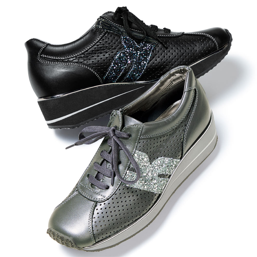 VITA NOVA/ヴィタノーヴァ ウェッジソールスニーカー スニーカー ヒールスニーカー コンフォートシューズ 383603