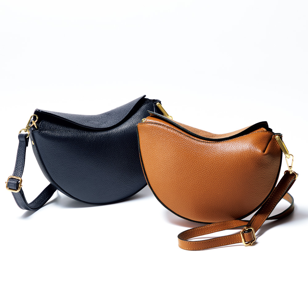 M Rose/エンメローズ レザーショルダーバッグ(イタリア製) レザーバッグ 革バッグ バッグ 383604