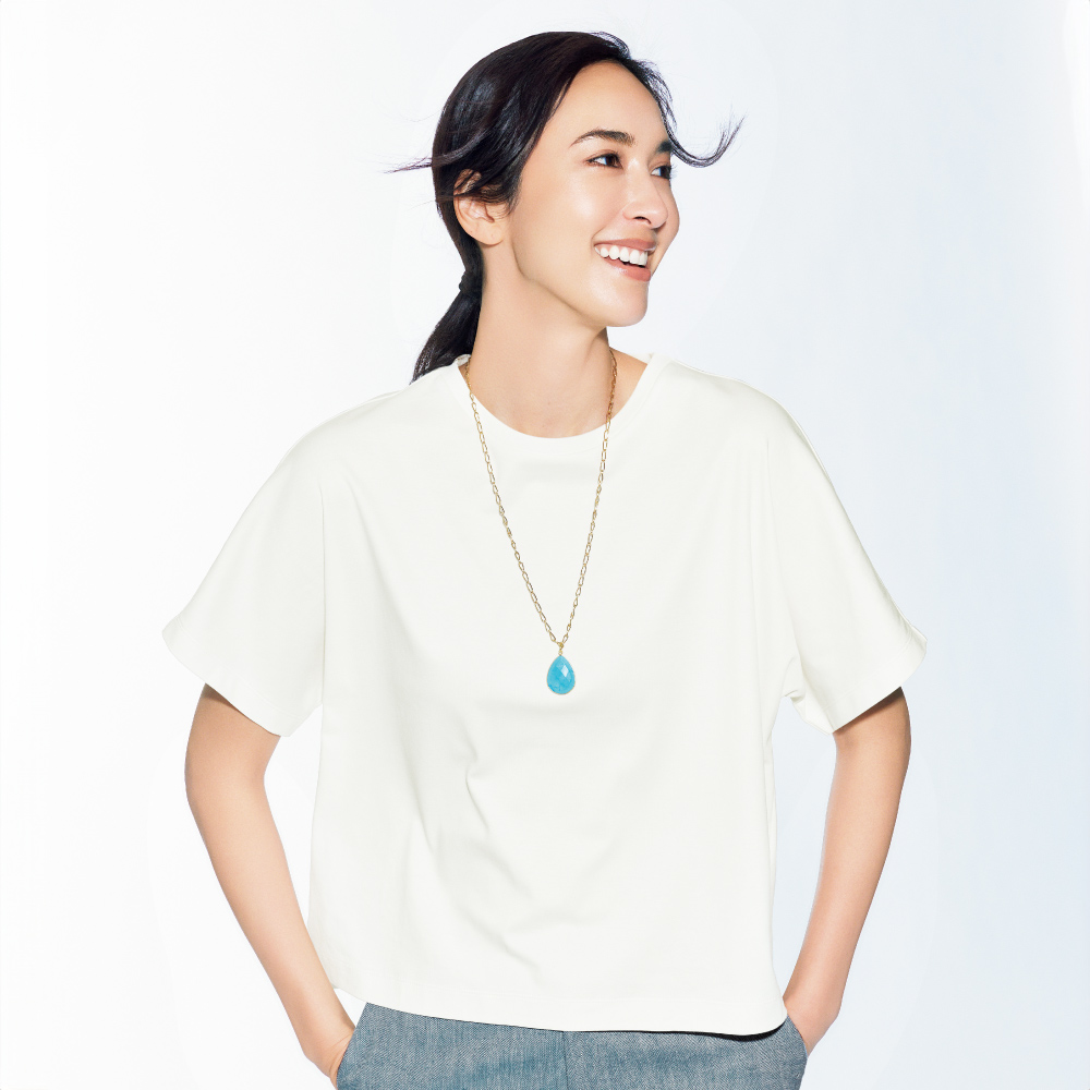 汗ジミ防止・UVカット ドルマンスリーブTシャツ 機能性ウェア インナー 雑貨 383801