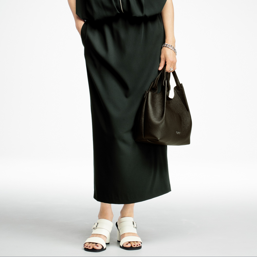 UVカットとろみ素材 プルオンIラインスカート 機能性ウェア インナー 雑貨 384202