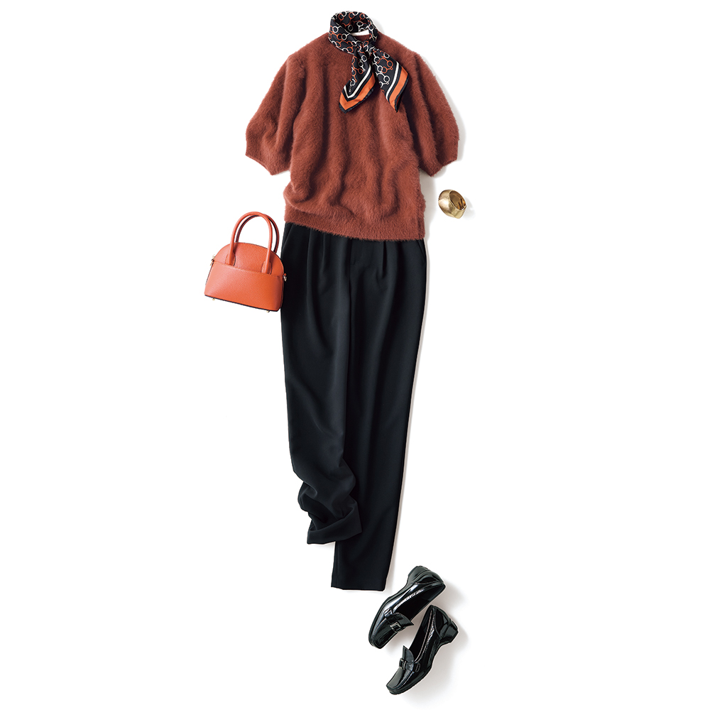 ≪股下丈70cm≫ ダブルクロス 2タック テーパードパンツ テーパードパンツ パンツ 109404