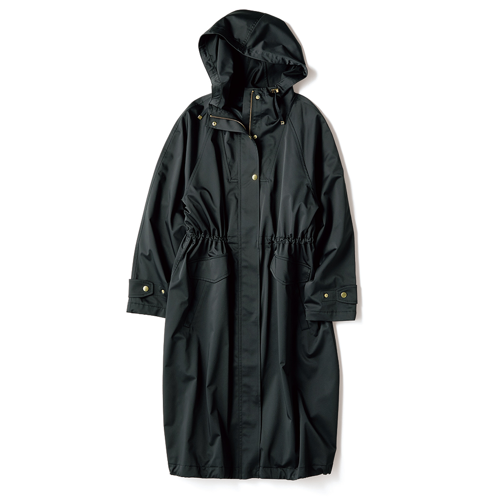 はっ水加工 モッズ風デザイン ロングコート モッズコート ミリタリーコート コート 112003