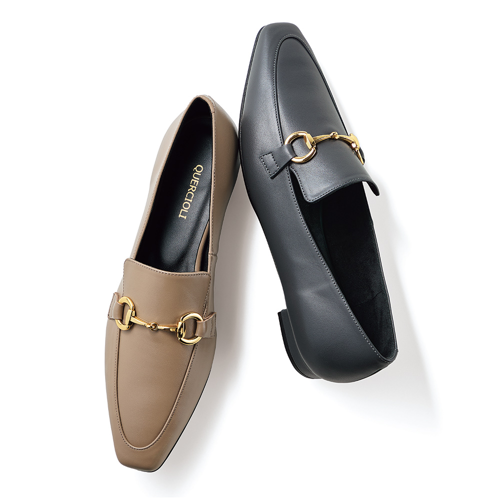 ビットデザイン レザー フラットパンプス バレエシューズ フラットシューズ パンプス サンダル 107704