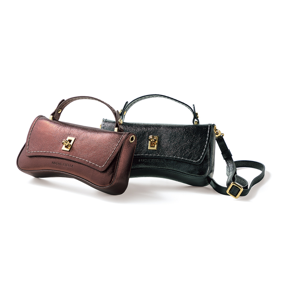 NUOVA STELLA/ヌォヴァステラ レザー 2WAY バッグ（イタリア製） レザーバッグ 革バッグ バッグ 107705