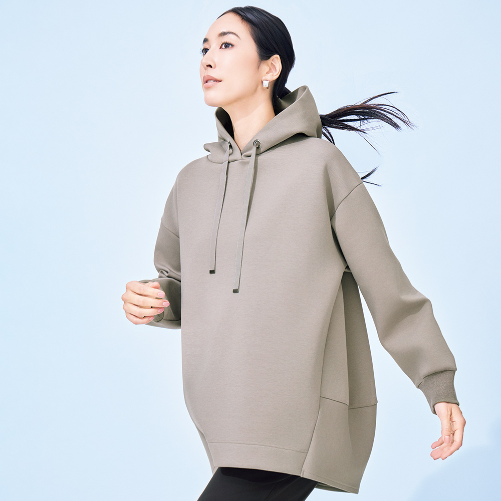 コットン混ダンボール コクーンフォルム プルオーバー プルオーバー シャツ ブラウス 110803