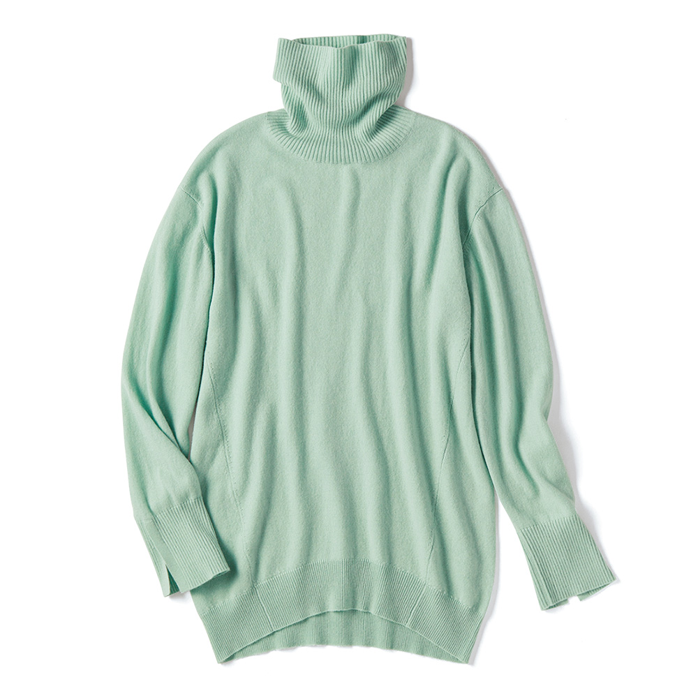 ウールカシミヤ コクーンフォルム プルオーバー ニットセーター ニット セーター 140901