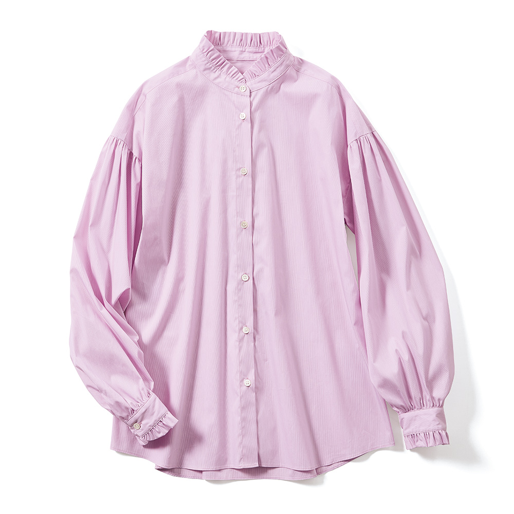 ソメロス社 フリル付き ブラウス ブラウス シャツ 143101