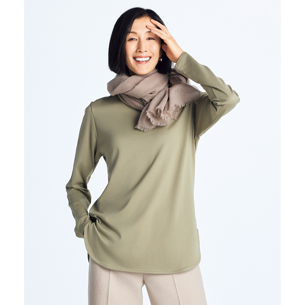 「A-GIRL’S」 オーガニックコットン Tシャツ プルオーバー シャツ ブラウス 143303