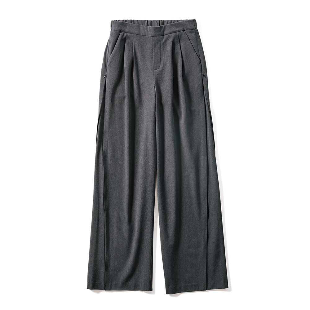 ≪股下丈74cm≫ 裏起毛 2WAYデザイン パンツ テーパードパンツ パンツ 143502