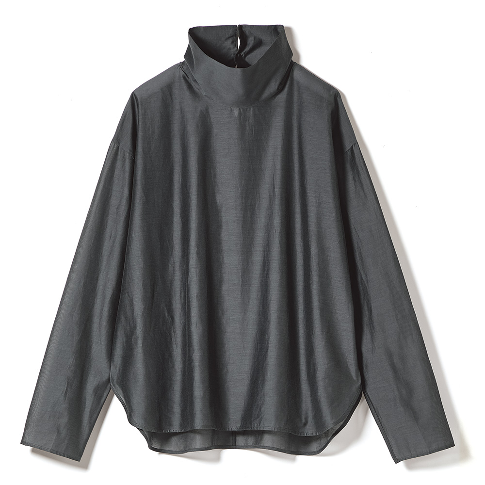 大西真理子コラボ コットンシルクオーガンジー ブラウス ブラウス シャツ 164101