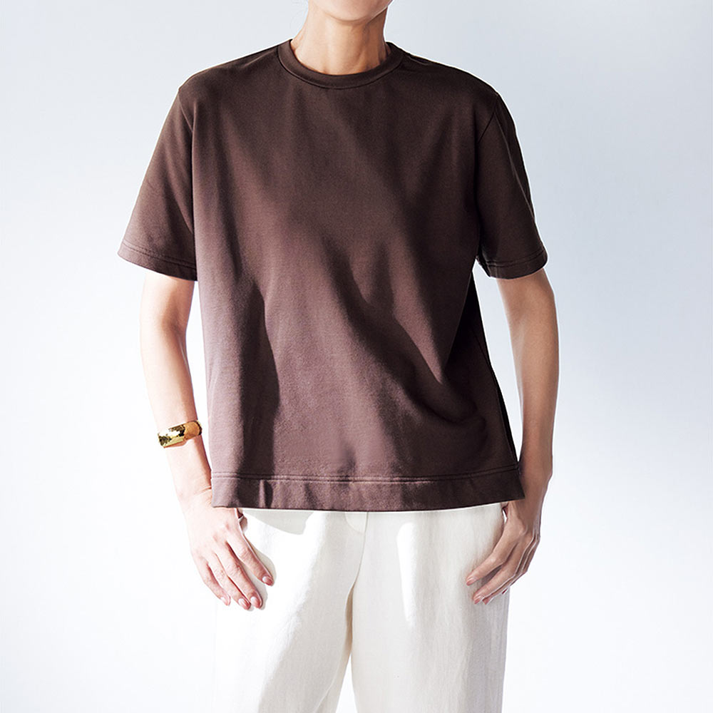 スビン綿 ミニ裏毛 プルオーバー プルオーバー シャツ ブラウス 164601