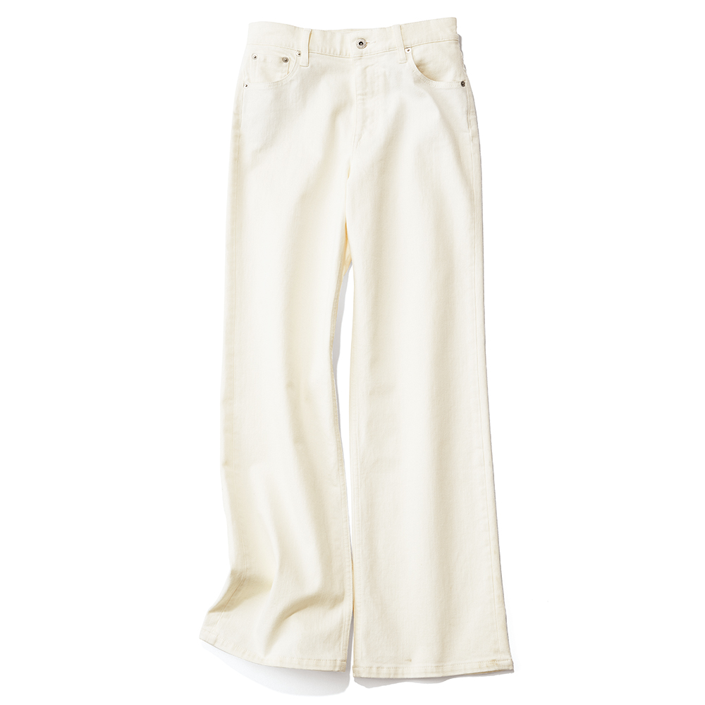 ≪股下丈74cm≫ ウォッシュ加工 ストレート デニムパンツ ジーンズ デニムパンツ パンツ 166303