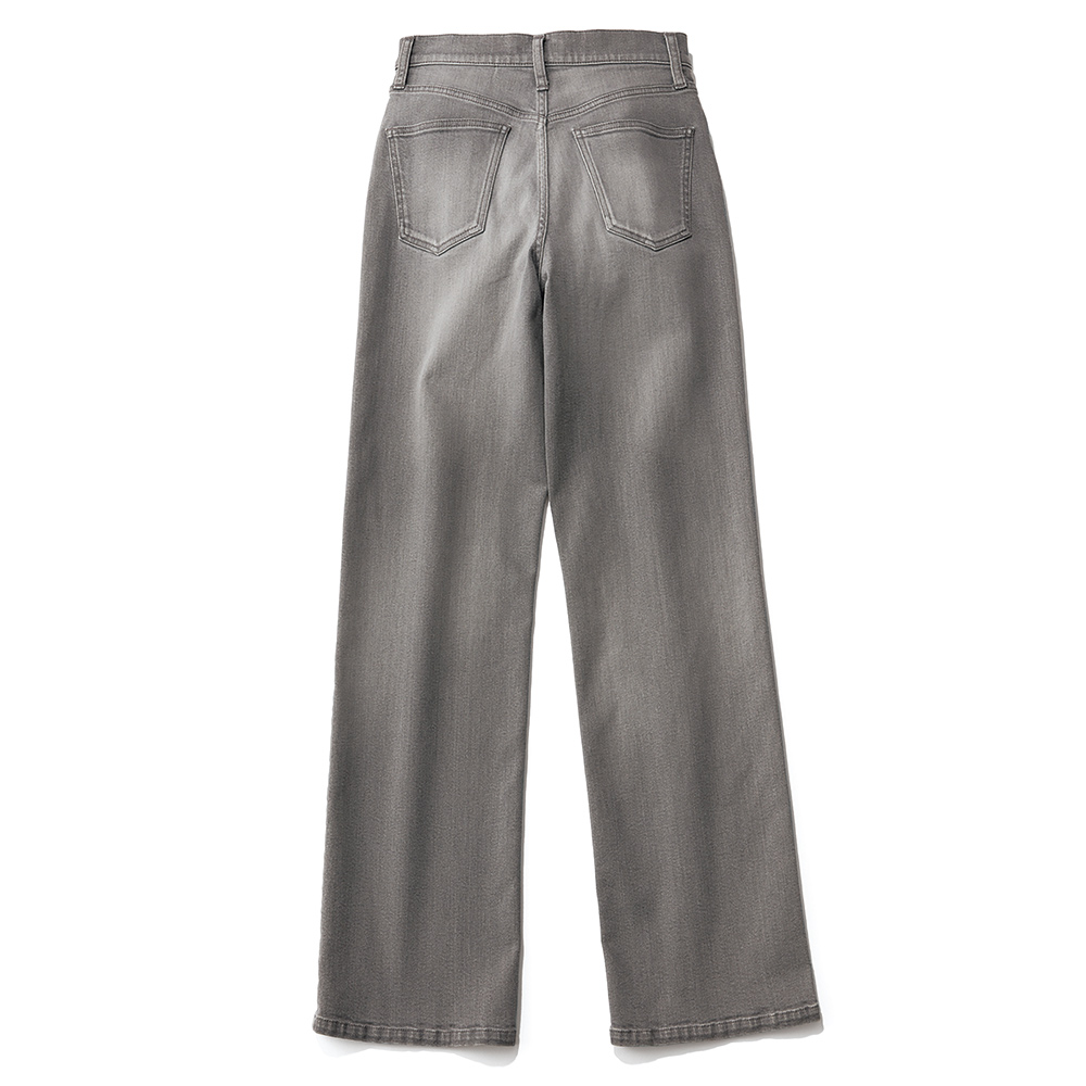 ≪股下丈74cm≫ ウォッシュ加工 ストレート デニムパンツ ジーンズ デニムパンツ パンツ 166303