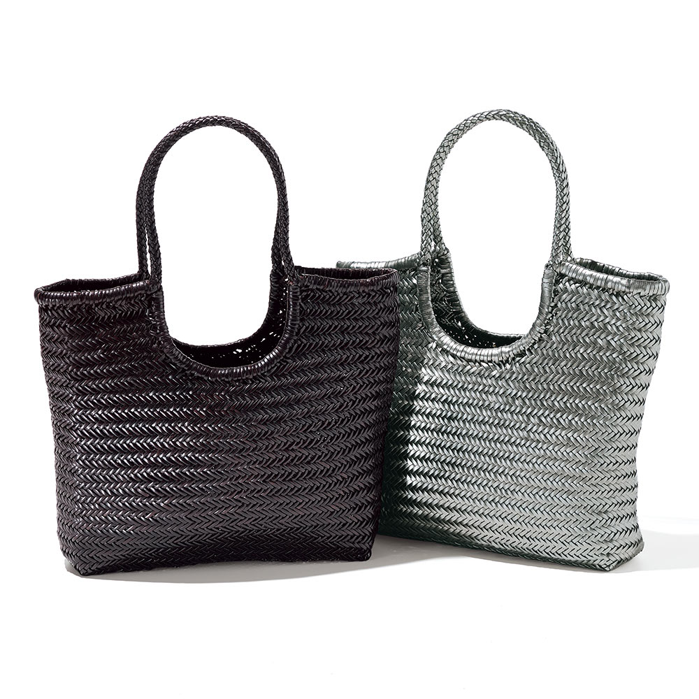 dragon/ドラゴン 縦長 レザー メッシュ トートバッグ かごバッグ メッシュバッグ バッグ 162101