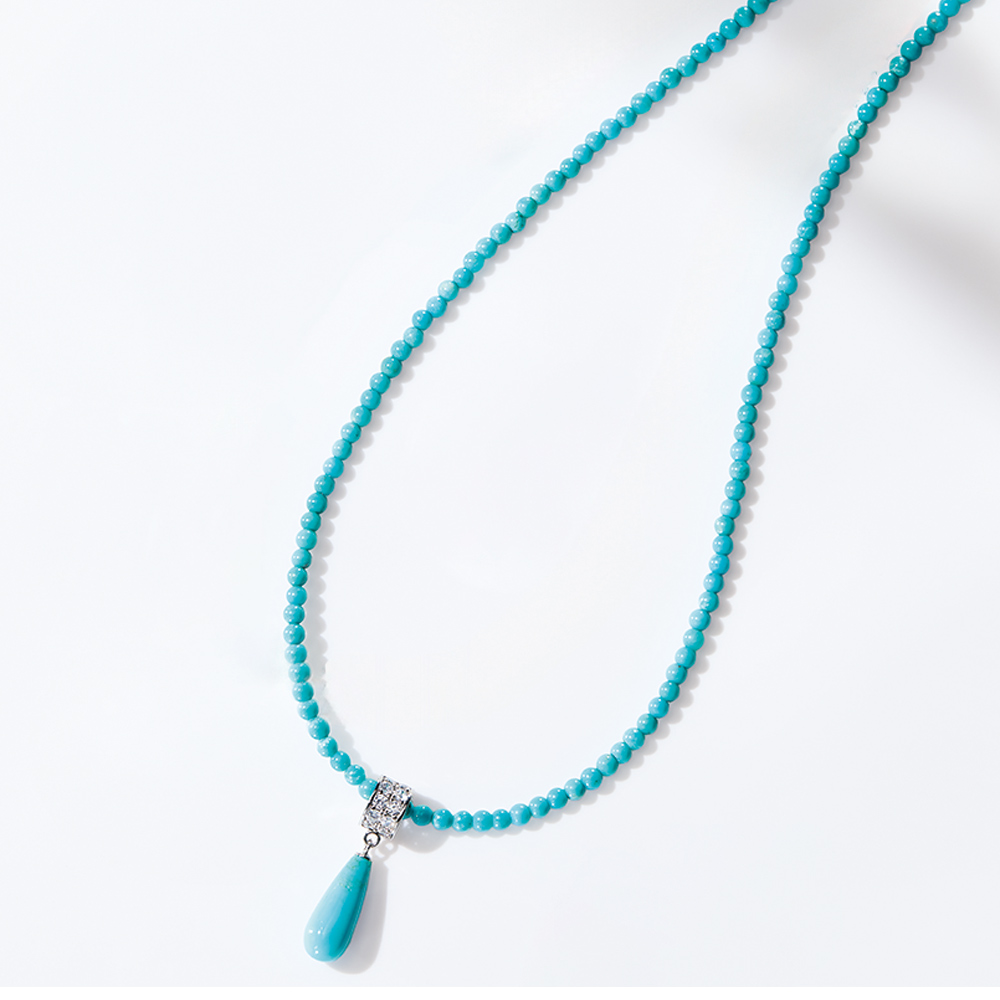 SV ターコイズ デザイン ペンダント ターコイズ ジュエリー アクセサリー 163601