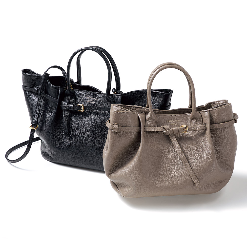 CHRISTIAN VILLA/クリスチャンヴィラ ベルトデザイン バッグ（イタリア製） レザーバッグ 革バッグ バッグ 163701