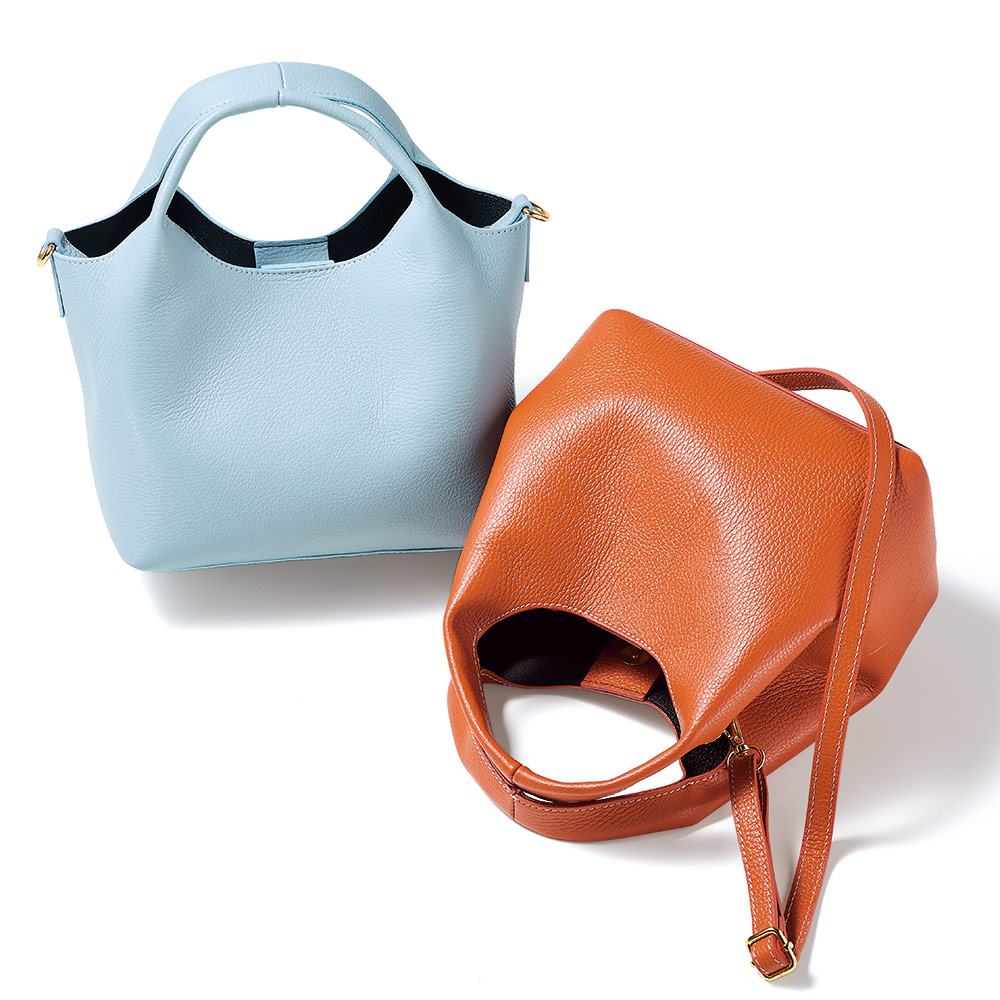 M Rose/エンメローズ レザー 2WAY バッグ(イタリア製) レザーバッグ 革バッグ バッグ 166707