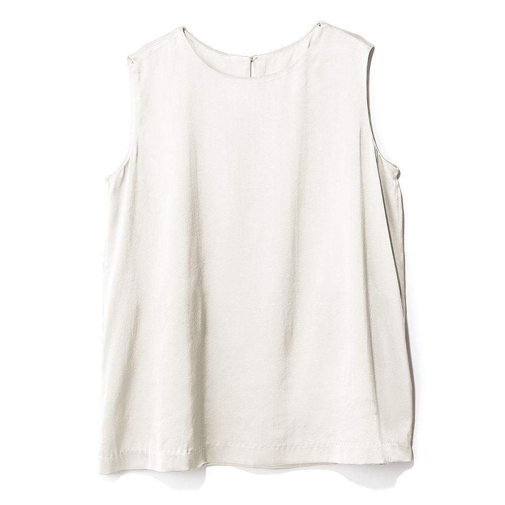 シルクサテン タンクトップ キャミソール タンクトップ Tシャツ カットソー 167705