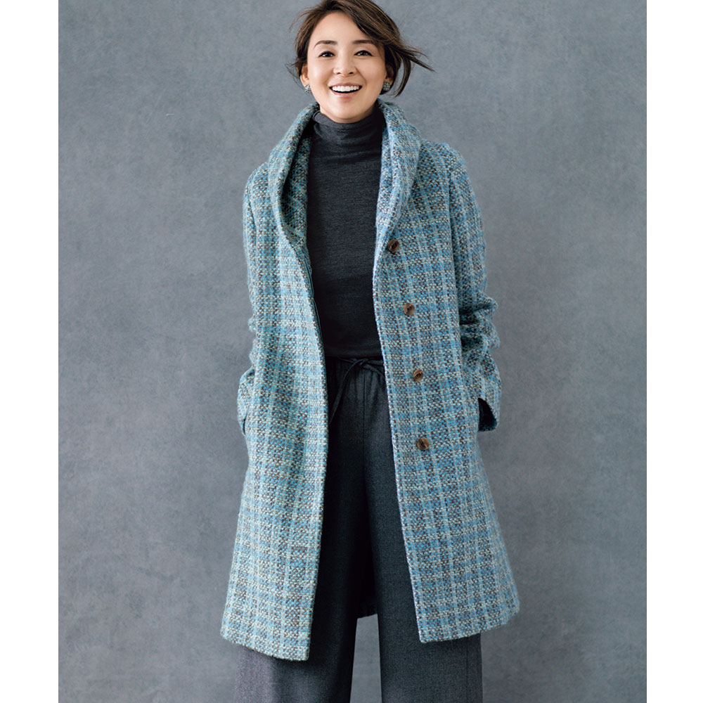 注目の福袋をピックアップ! 【JUSGLITTY】 ツイード生地ロングコート