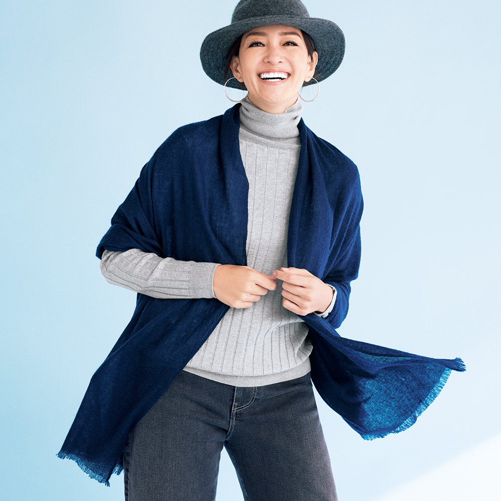 カシミヤガーゼ ストール ストール スカーフ マフラー 127802