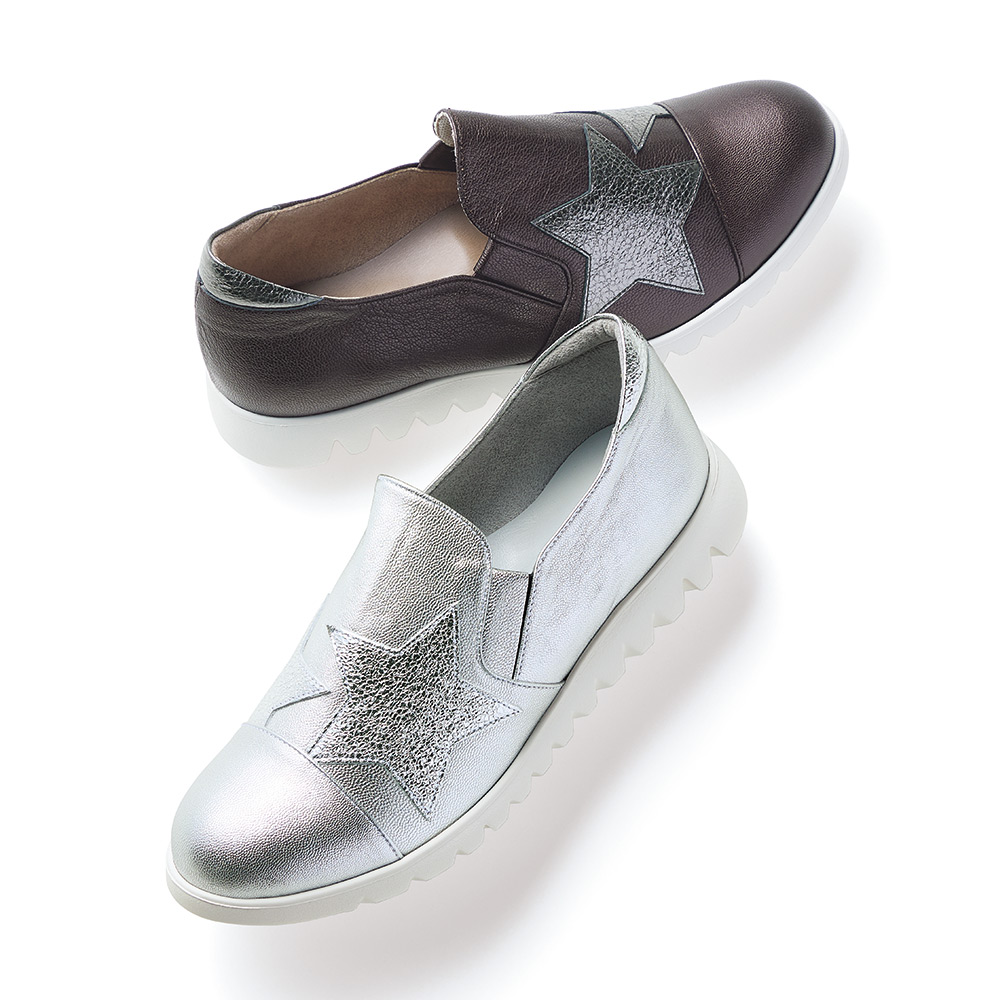 素材コンビ レザー スリッポン ローファー ドライビングシューズ スリッポン パンプス サンダル 128007