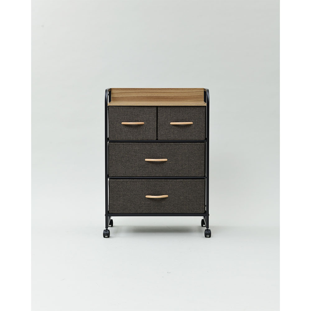 ≪3段≫ ファブリックチェスト タンス 衣類収納 959703