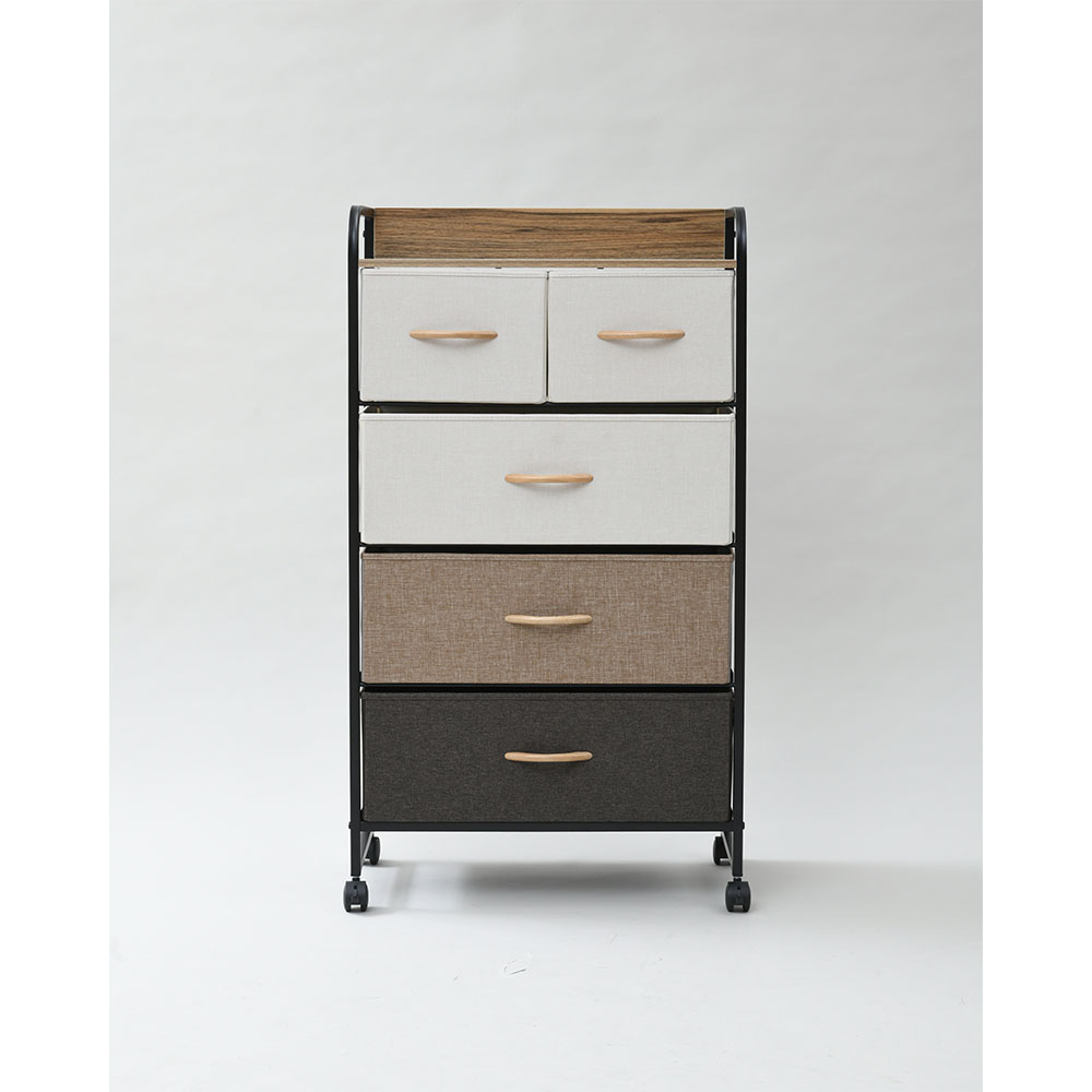 ≪4段≫ ファブリックチェスト タンス 衣類収納 959704