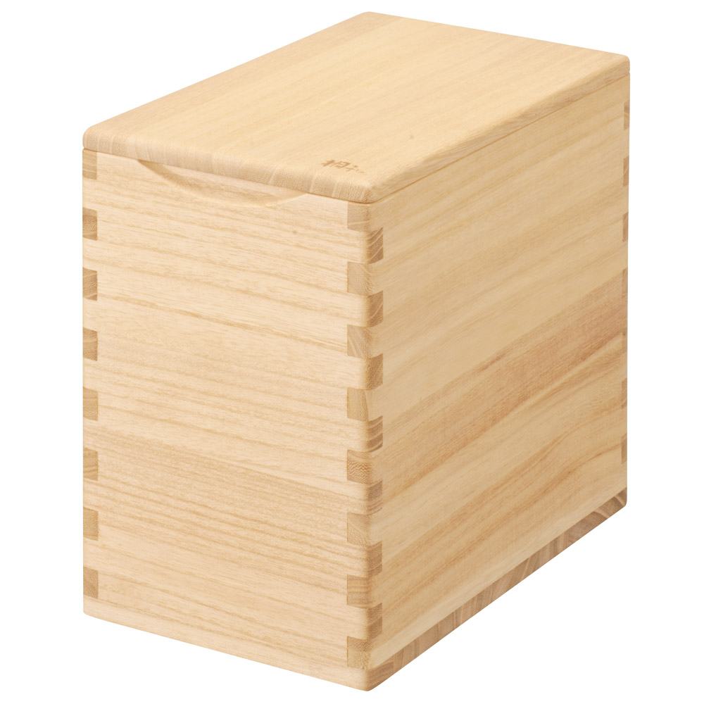 イシモク「桐子モダン」 桐の米びつ 5kg 米びつ ライスストッカー 967711