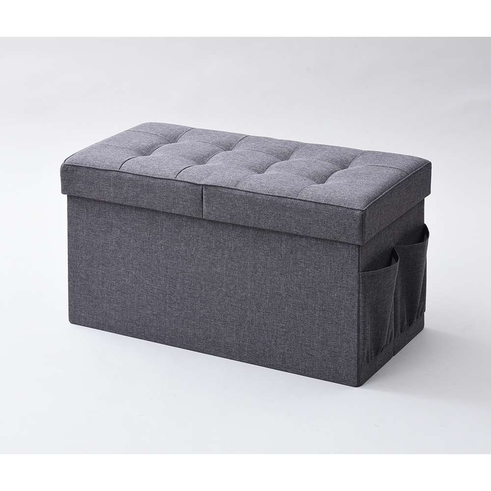 収納付きスツール ダブル ベンチ 椅子 チェア 967936