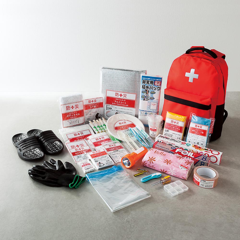 防災リュック・グッズ 30点セット 日用品 便利グッズ 生活雑貨 968011