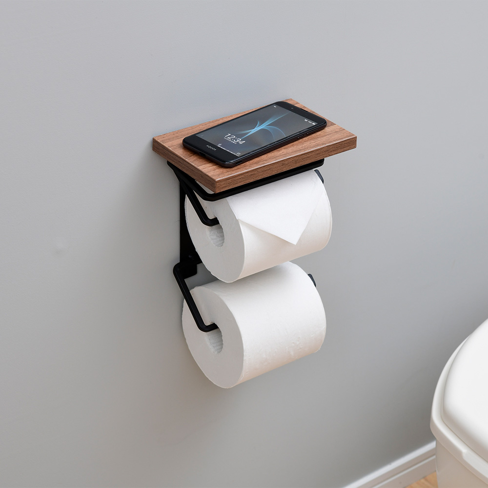 トイレットペーパーホルダーツイン トイレペーパーホルダー スリッパ トイレ用品 968422