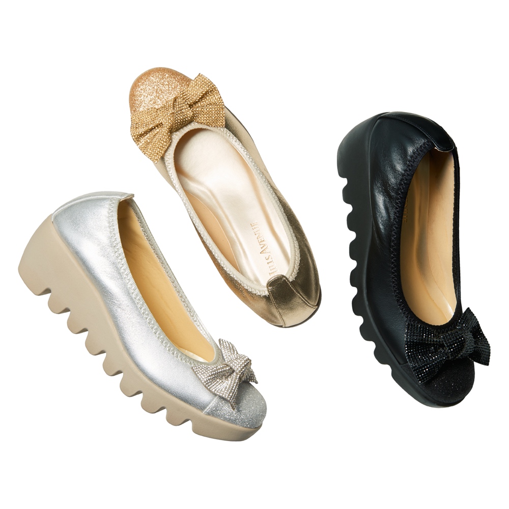 Hills Avenue ヒルズアヴェニュー ラム革リボンパンプス 通販 ディノス