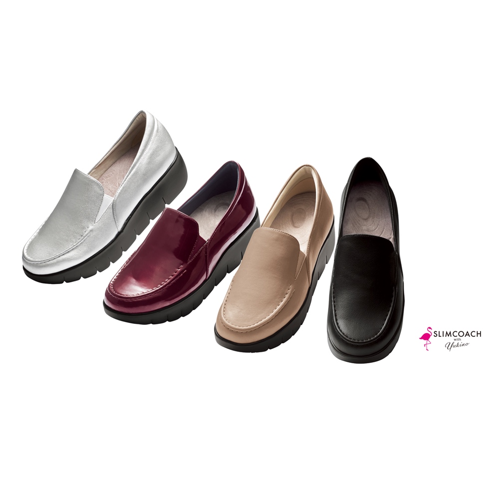 Slim Coach スリムコーチ エクササイズローファー ブラックソール 通販 ディノス